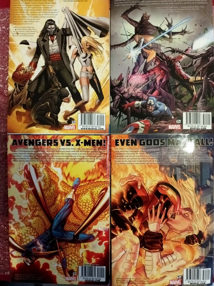 UNCANNY X-MEN By Kieron Gillen VOL. 1+2+3+4 PREMIERE Hardcover LOT!Free Postage  - Bild 2 von 4