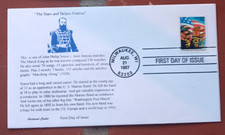 JOHN PHILIP SOUSA THE STARS & STRIPES FOREVER 1997 ARISTOCRAT CACHET FDC UNADDR