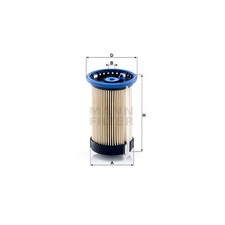 MANN PU8015 Fuel Filter Fits Audi Q3 VW Passat Passat Alltrack Passat CC
