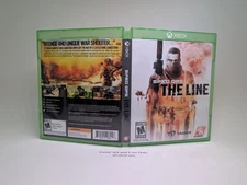 Replacement Case - NO GAME- Spec OPs The Line - Xbox Case Upgraded