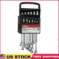 12 Piece Combination Wrench Set SAE Chrome Vanadium Steel Precision Tool Kit New