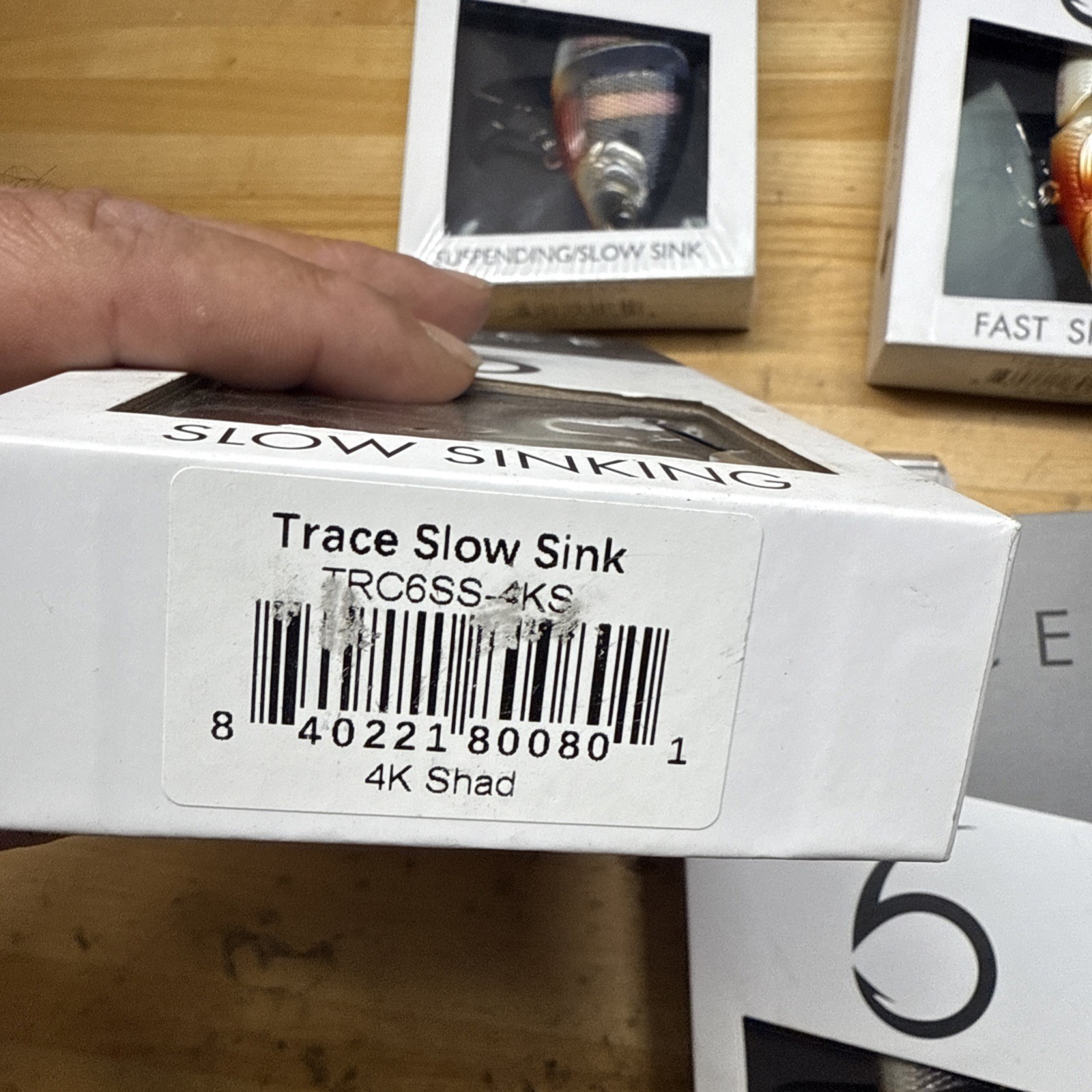 6TH SENSE TRACE 6"  SWIMBAIT   NEW IN BOX Lot of 5 NEW SEALED - Image 5