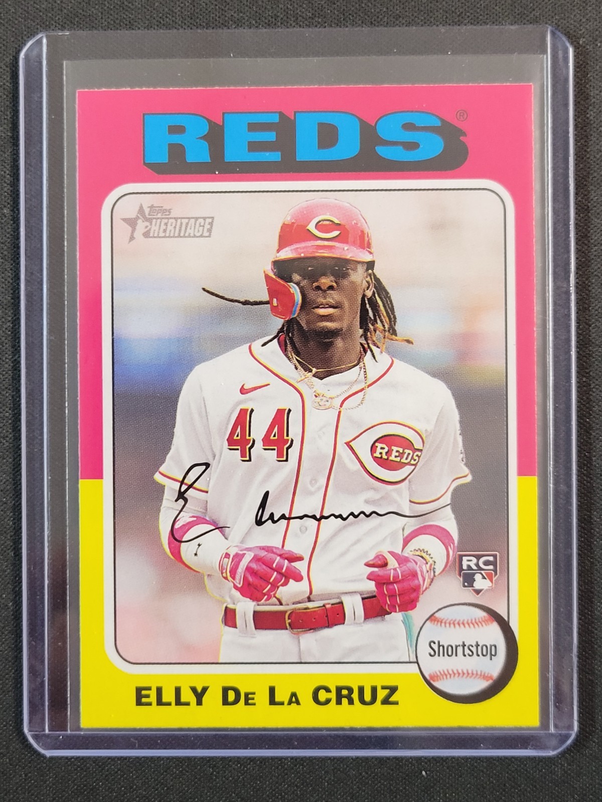 Elly De La Cruz - 2024 Topps Heritage #473 - Rookie - Reds