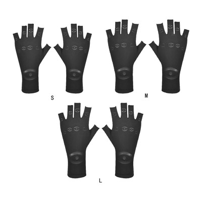 1 Paar tragen resistente Geschenkhandschuhe für halbe Finger für das
