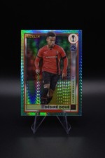 2022-23 Topps Merlin UEFA DESIRE DOUE Aqua Refractor Rookie Card RC #133. rookie card picture