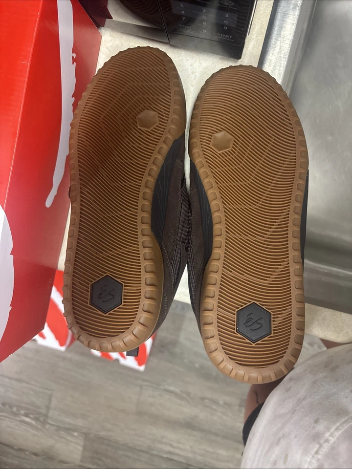 Zapatos Es Quattro Hombre Chocolate/Goma Nuevos En Caja Foto 4 de 4