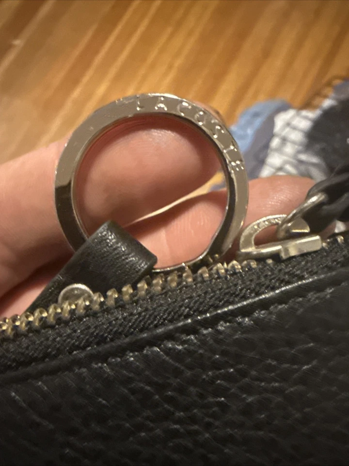 Lacoste маленький молнии монета сумочки бумажник w брелок 4,5 «X 3» - Изображение 2 из 4