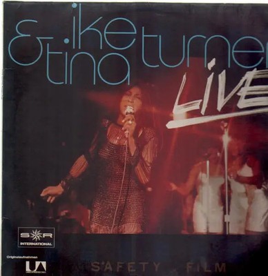 Ike & Tina Turner Live NEAR MINT SR International Vinyl LP