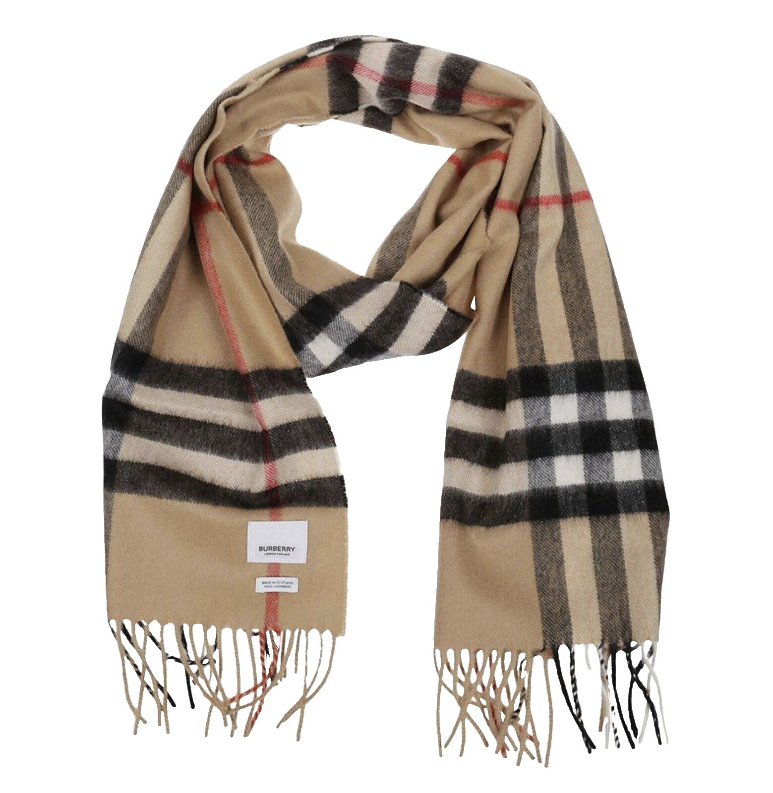 Check Cashmere Scarf Burberry Scarf Ioffer Bufanda Burberry