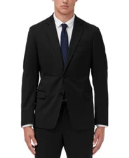 Armani Exchange Men's Slim-Fit Solid Suit Jacket Separate (Black, 40)