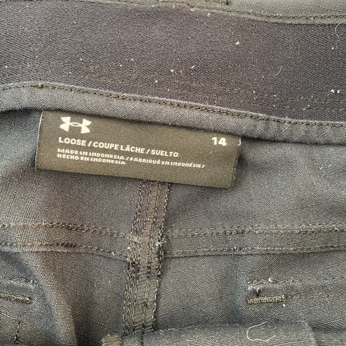 Under Armour Storm Tactical Patrol Pantaloni Donna Taglia 14 Nero - Foto 7 di 8