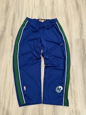 Vintage 90  s Nike Dallas Mavericks Snap Basketball Pants