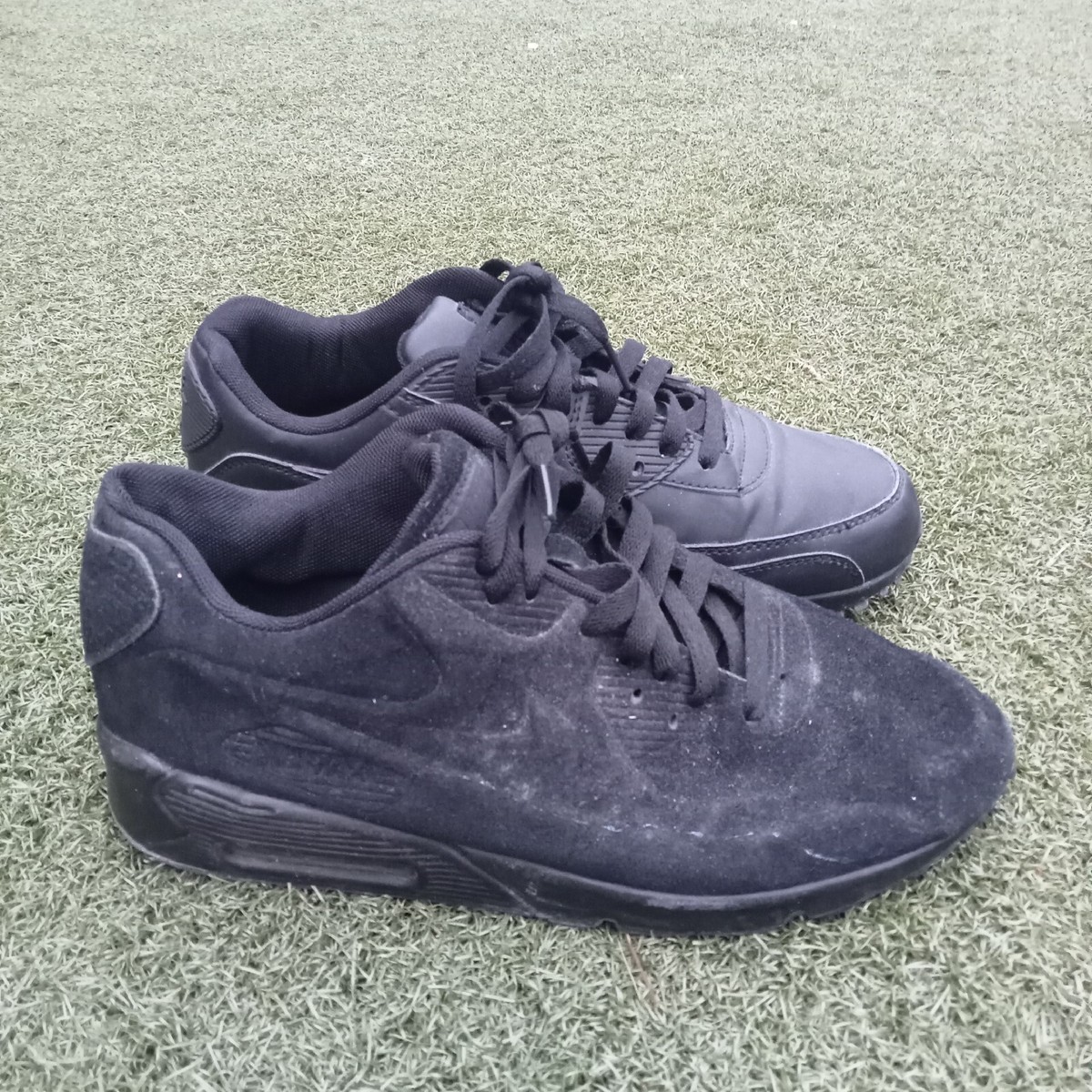 nike air max 90 mens black suede