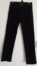 URBAN STAR BOY'S JEANS. BLACK. SIZE 12. ADJUSTABLE WAIST. 5 POCKETS STYLE.