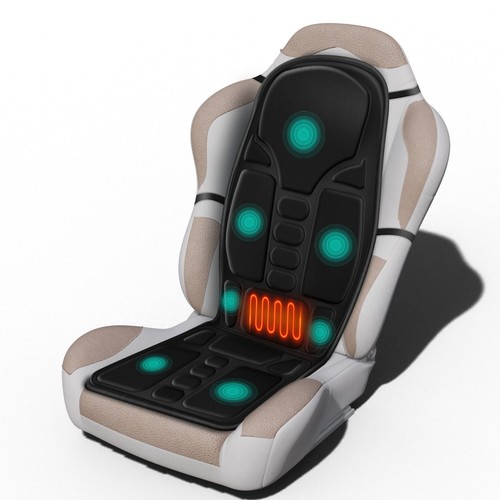 Rückenmassagegerät Massagesitzauflage Auto Massageauflage mit Wärmefunktion 12V - Bild 15 von 18