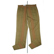 PHÖNIX Herren Chino Hose Chino Straight 33/34 W33 L34 Braun gestreift dünn NEU