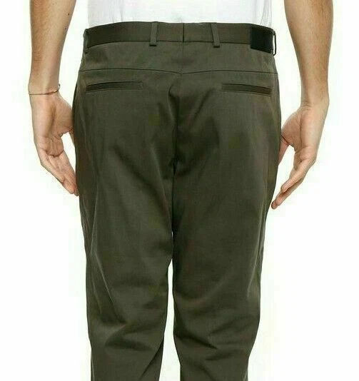 Fendi FB0198 Sartorial Trousers Men's Straight Pants Chinos Gabardine New  44