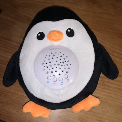 Bubzi Co Soothing Sleep Penguin White Noise Baby Sleep Aid Lullabies Night  Light