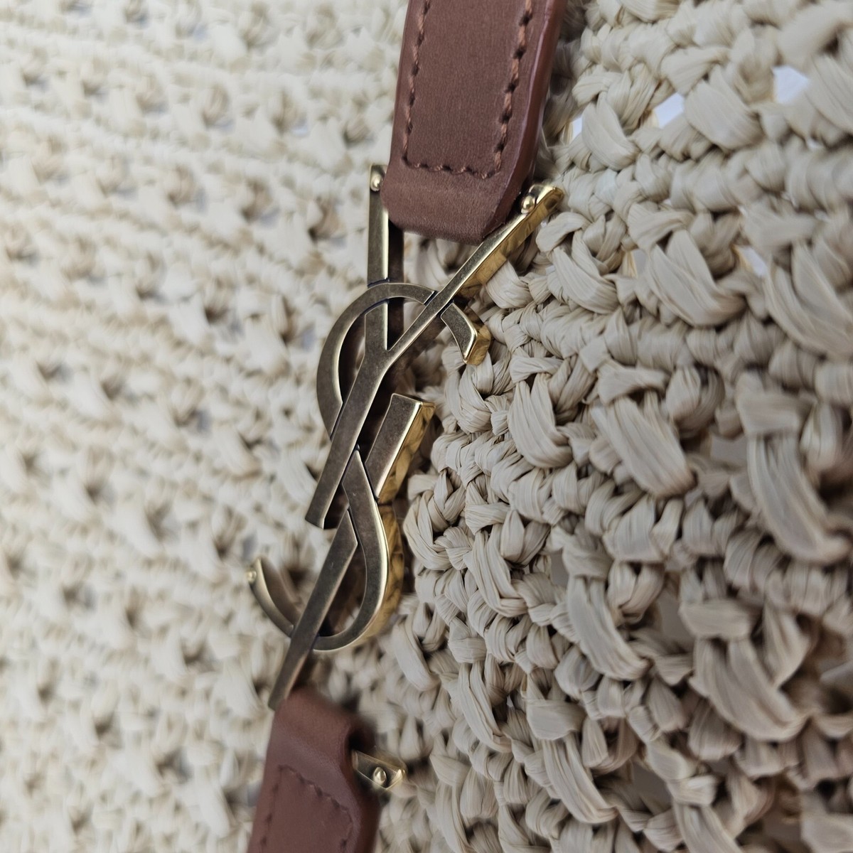 ysl hobo raffia bag