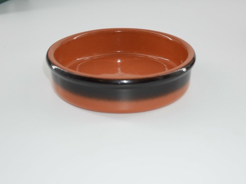 Terracotta Dish with Boulangerie Première Moisson Canada Advertising 4 3/4"