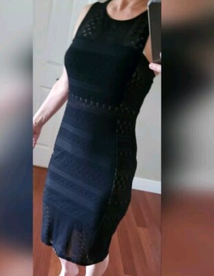 versus dress black Cassia Midi Dress main image 0