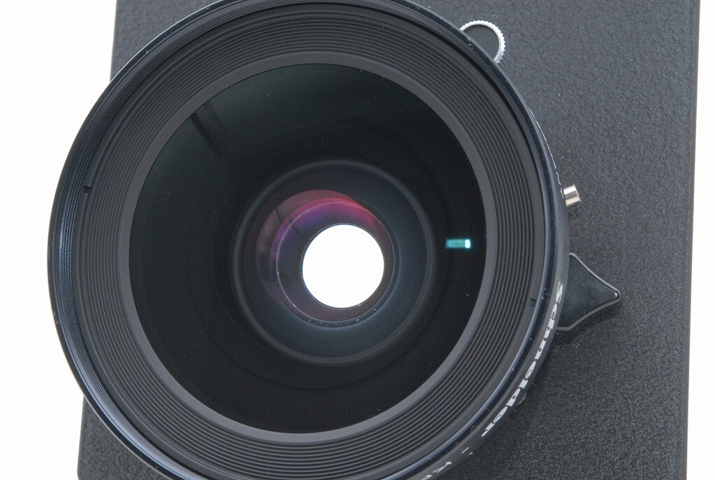 フィルムカメラ Schneider Super Angulon 90 F8 COPAL NO.0 Schneider 90mm f8 Super Angulon MC 4x5 W. A. Lens in Copal