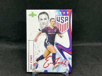 Emily Fox Team USA USWNT Soccer Card! 2023 Parkside Limited Set
