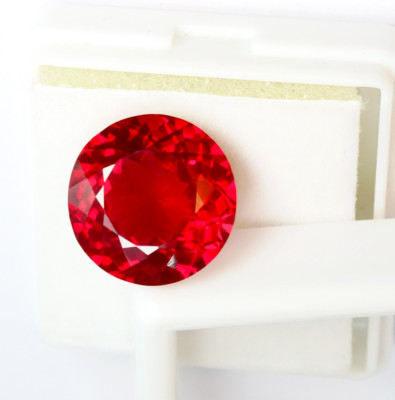 8 Ct+ NATURAL Certified BURMA Pigeon Blood Red Ruby Unheated Loose Gemstone Nice
