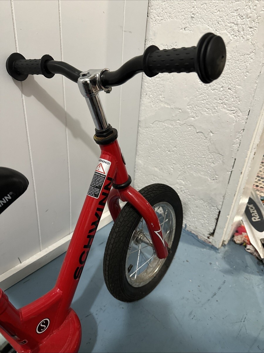 【SCHWINN】バランスバイク 赤 Koen Balance Bike 12in | Balance-first, training-wheel-free – Schwinn
