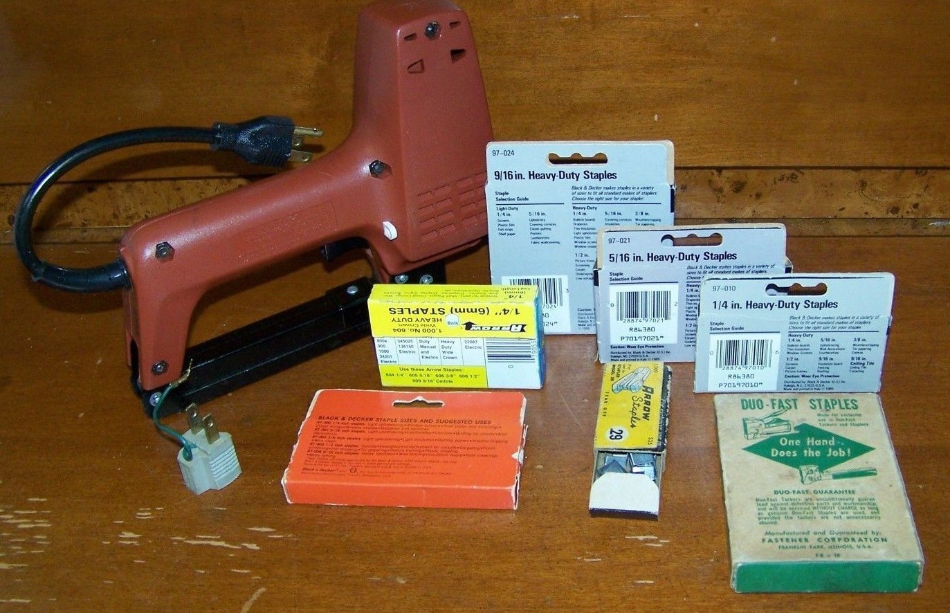 For Parts Vintage Swingline Stapler Staplegun (34201) & Assorted
