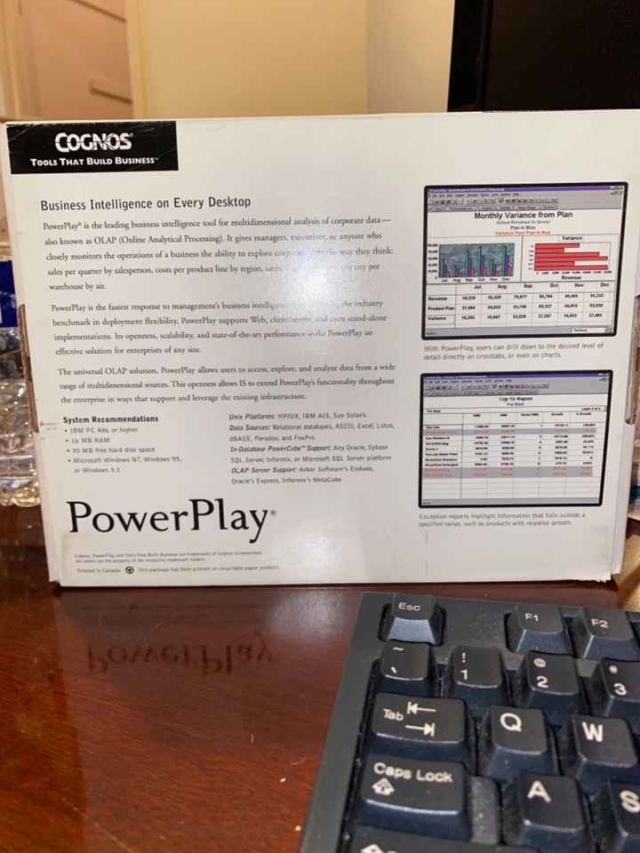 BRAND NEW Sealed CognosPowerPlay Not For Resale software.Administrator - Image 2 of 4