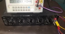 Resistance Decade Box 1 Ohm - 111.11kOhm 5 decades TESTED OK! General Radio 1432
