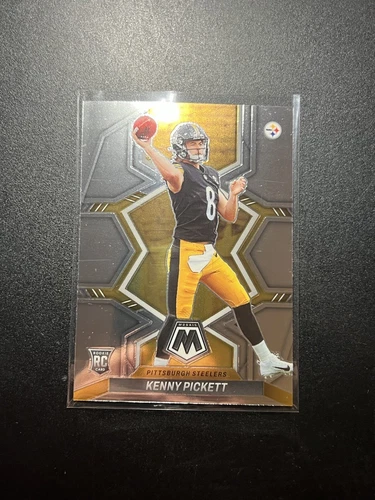 2022 Panini Mosaic Kenny Pickett RC NFL Debut Silver #301 Steelers