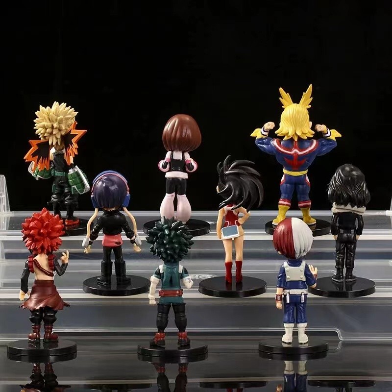 9 Pcs Anime My Hero Academia Izuku Midoriya Action Figure