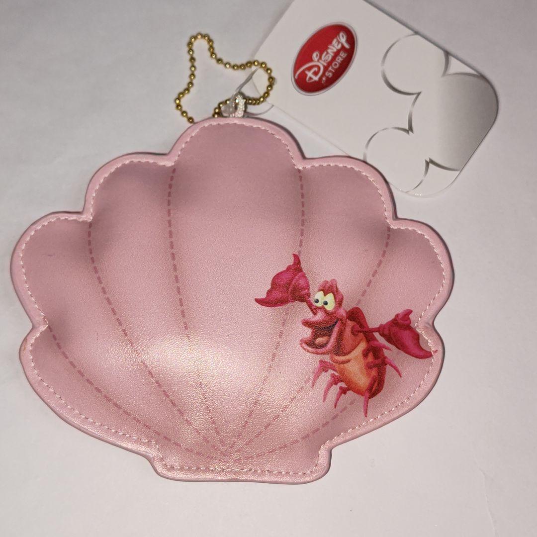 Little Mermaid Ariel Sebastian Eco Bag w/ Shell Holder Disney