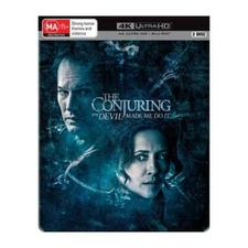 The Conjuring - The Devil Made Me Do It  STEELBOOK  4K UHD + Blu-Ray 
