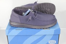 Hey Dude Women's Wendy Funk Mono Dark Lilac Slip On Loafers Lightweight