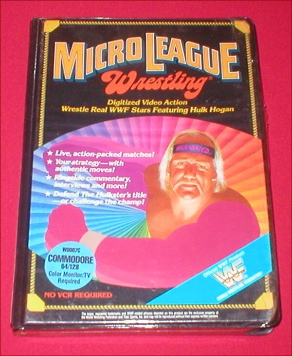 家庭用ゲームソフト WF WRESTLEMANIA [COMMODORE 64] WWF WrestleMania - Commodore 64 Game - Download Disk/Tape