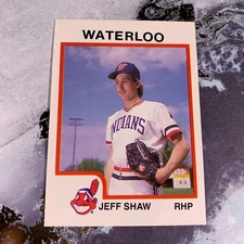 Jeff Shaw 1987 ProCards Waterloo Indians