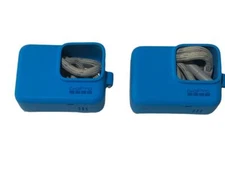 Protective Silicone Sleeve Case for GoPro Blue with Lanyard (2Pcs) 