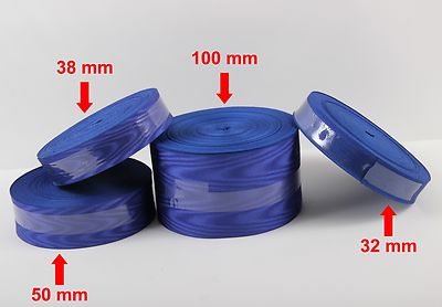 Freimaurer Regalia Schürzenband - Königsblau (Moire-Effekt) & Königsblau (einfarbig)