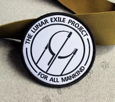 THE LUNAR EXILE PROJECT EMBROIDERED IRON-ON PATCH...RARE!!!