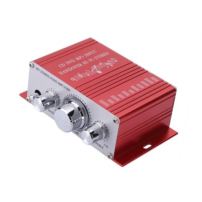 Compact Digital Car Speaker Amplifier With DSP Sound Field Modes