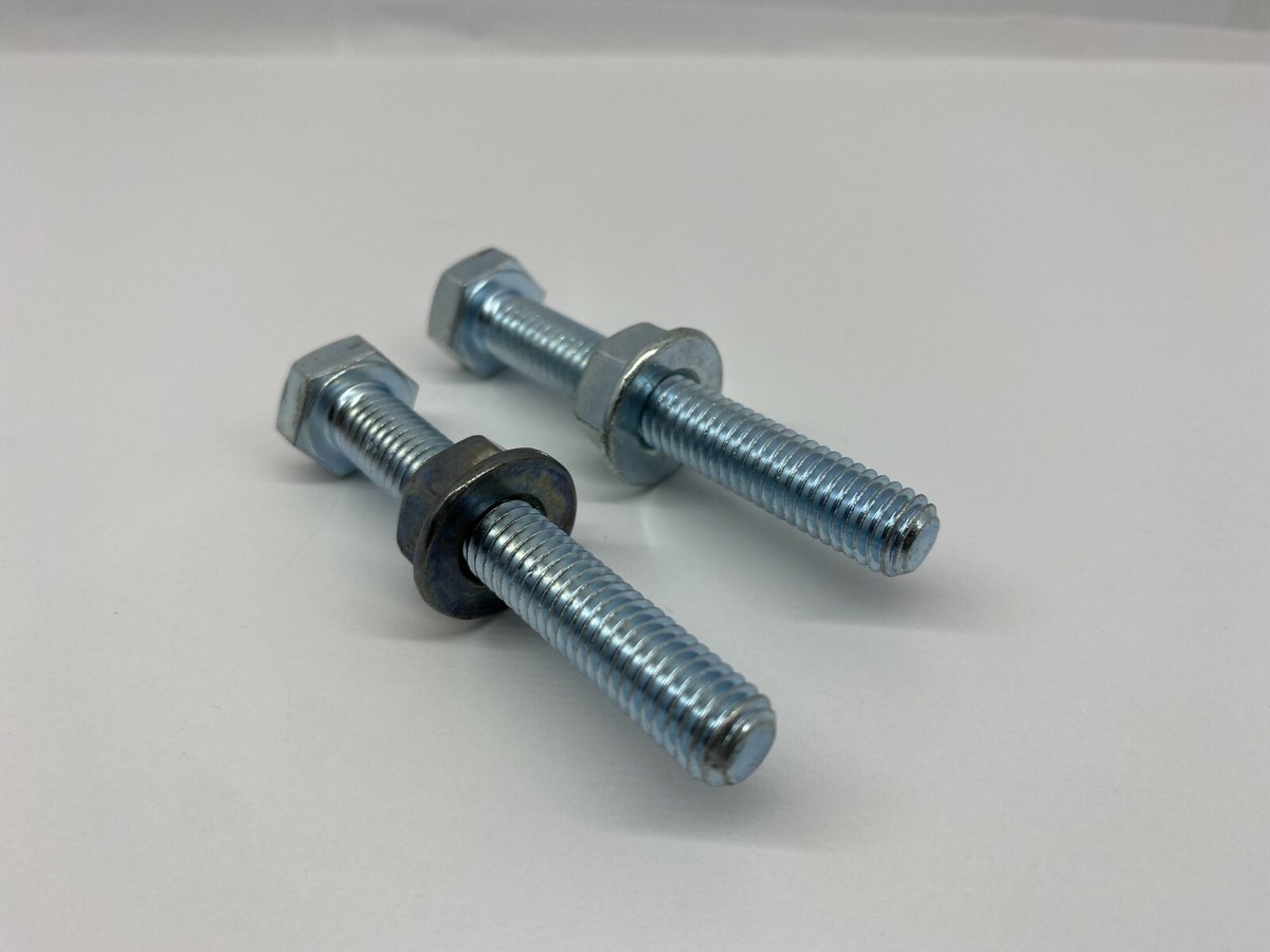 Titanium Chain Adjuster Bolts Set For Suzuki RM125 RM250 RMZ250 - Foto 7