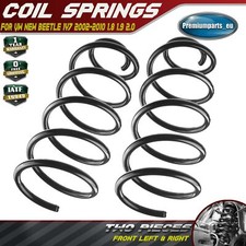 2x Coil Springs Front Suspension for VW New Beetle 1Y7 02-10 1.8 1.9 2.0 RA3521
