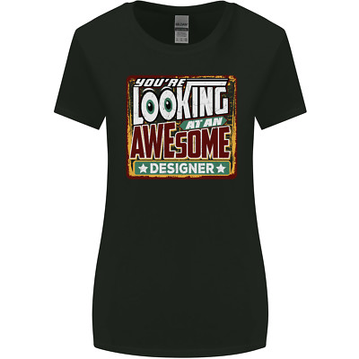 Youre Looking at an Awesome Designer Damen breiter geschnittenes T-Shirt