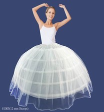 EXTRA THICK 5 Hoop 2 Layer Tulle Petticoat Heavy Quincea a Party Dress Ballgown