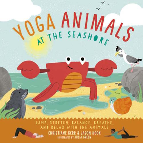 Yoga Animals at the Seashore by Christiane Kerr: New