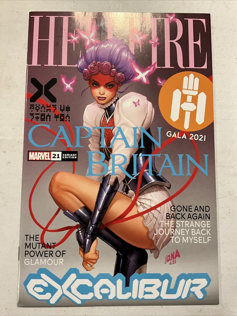 EXCALIBUR #21 DAVID NAKAYAMA EXCLUSIVE VARIANT X-MEN HELLFIRE GALA