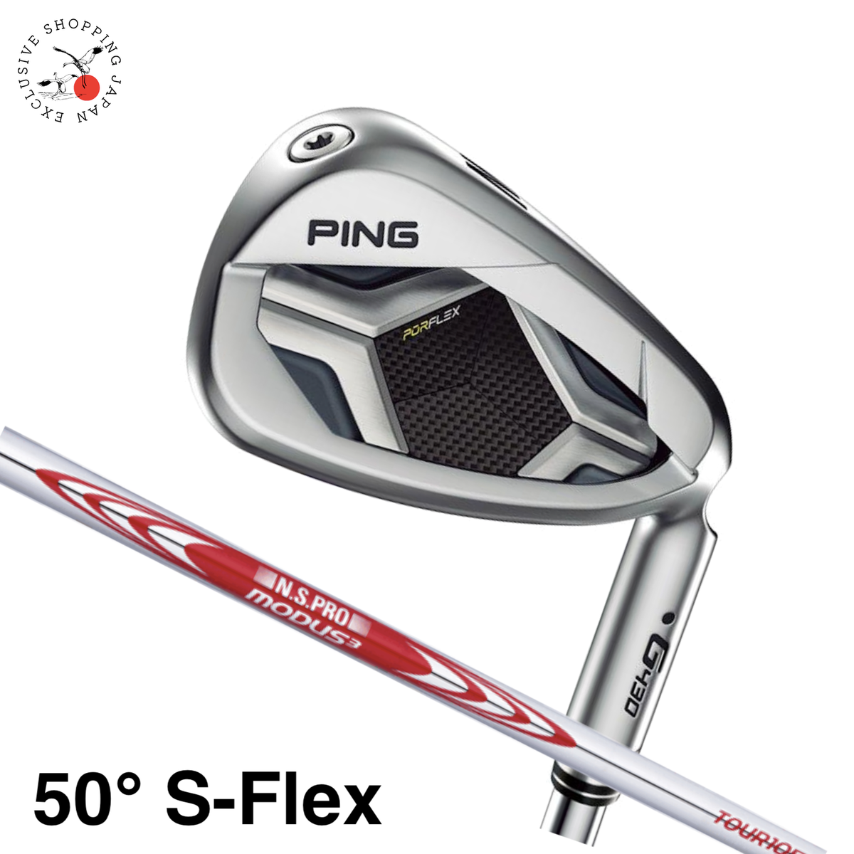 PING Golf G430 Iron Club Wedge 50° N.S.Pro Modus3 Tour 105 Steel 